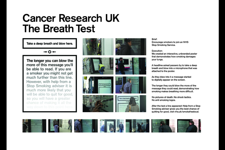 The Breath Test - Cancer Research UK /NHS Anti Smoking - Cancer Research UK