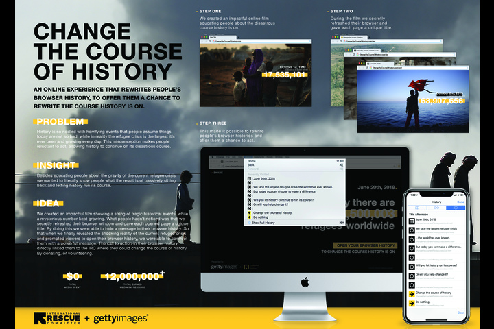 Change the Course of History - - IRC/ Getty Images