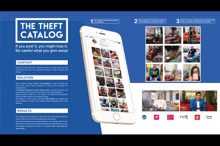 The Theft Catalog - Burglary Prevention Campaign - The Romanian Police
