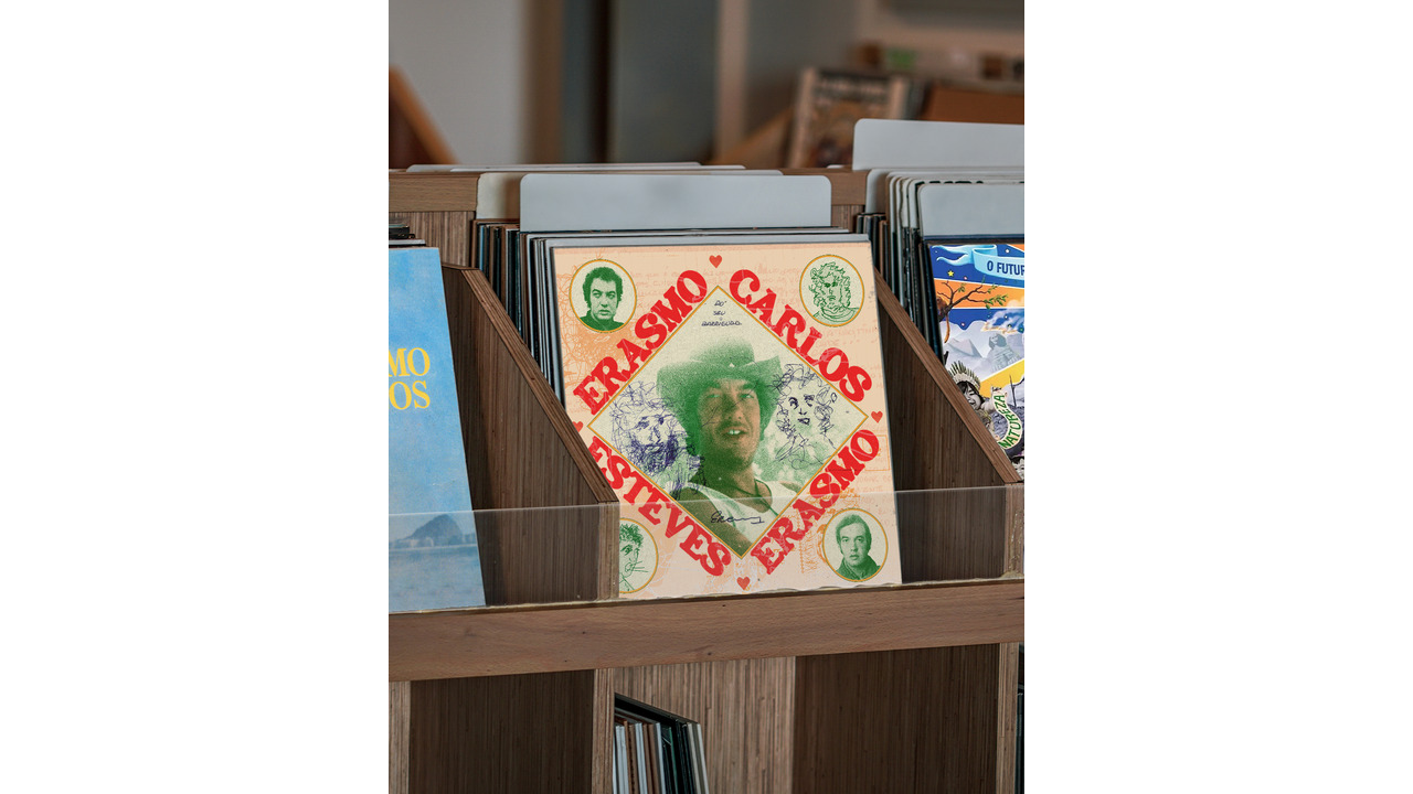 Erasmo Carlos - Erasmo Esteves - 2024 - Equipe de Design da Som Livre João Ferro e Victor Corrêa