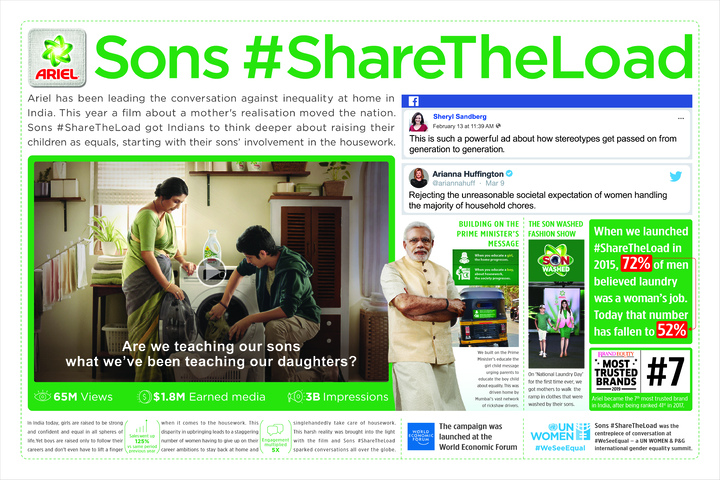 Sons #ShareTheLoad - - Ariel