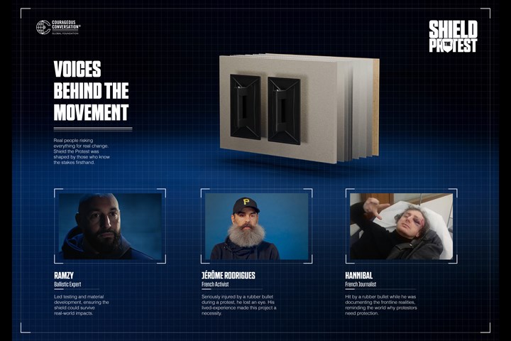 Shield The Protest - Courageous Conversation - Courageous Conversation Global Foundation