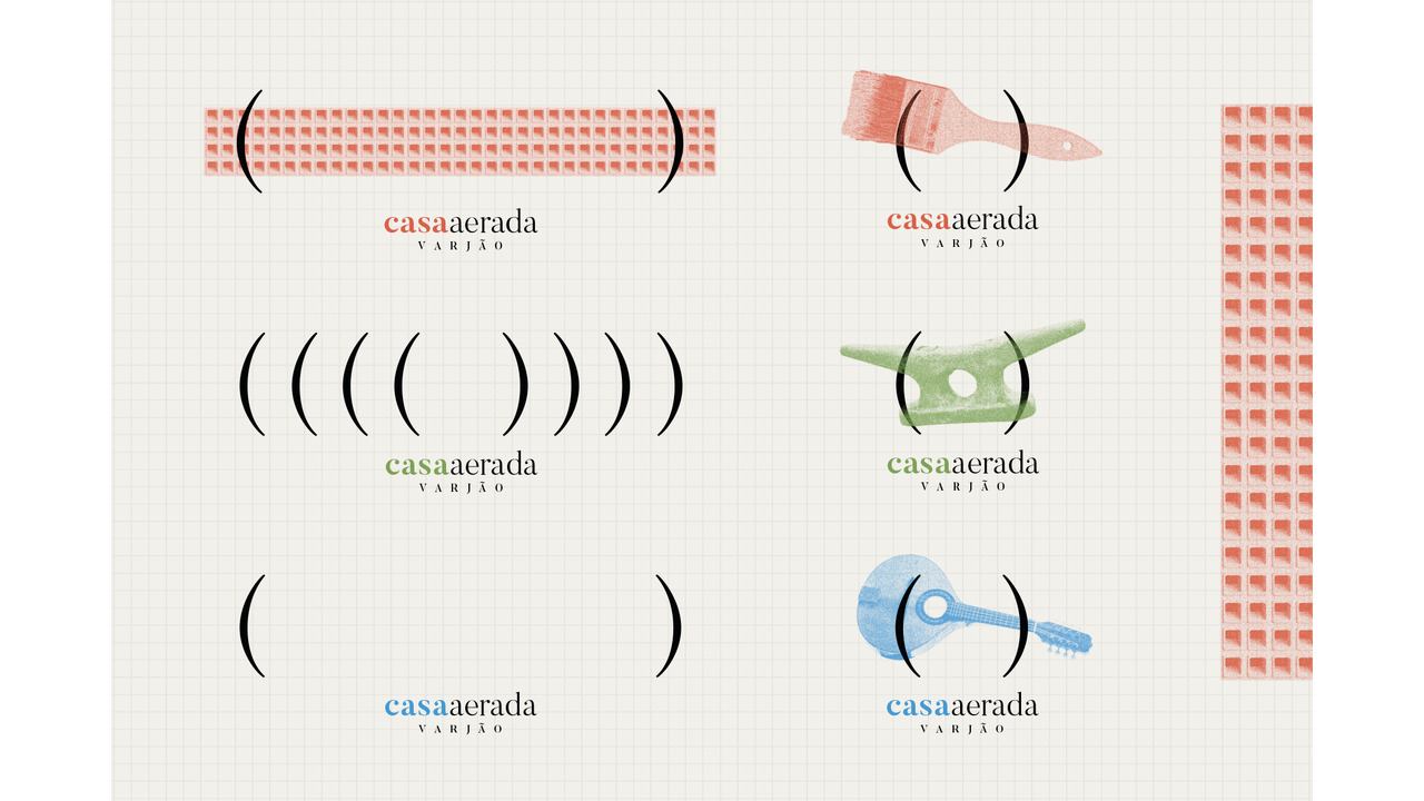 Sistema de identidade visual para Casa Aerada Varjão - 2021 - Gui Lopes