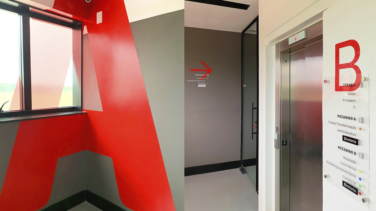 Sistema de Sinalização Corporativa da Intercores - 2022 - 