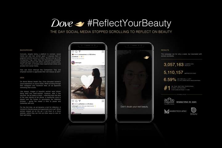 Dove Blackout Mirror - Personal Care - Dove