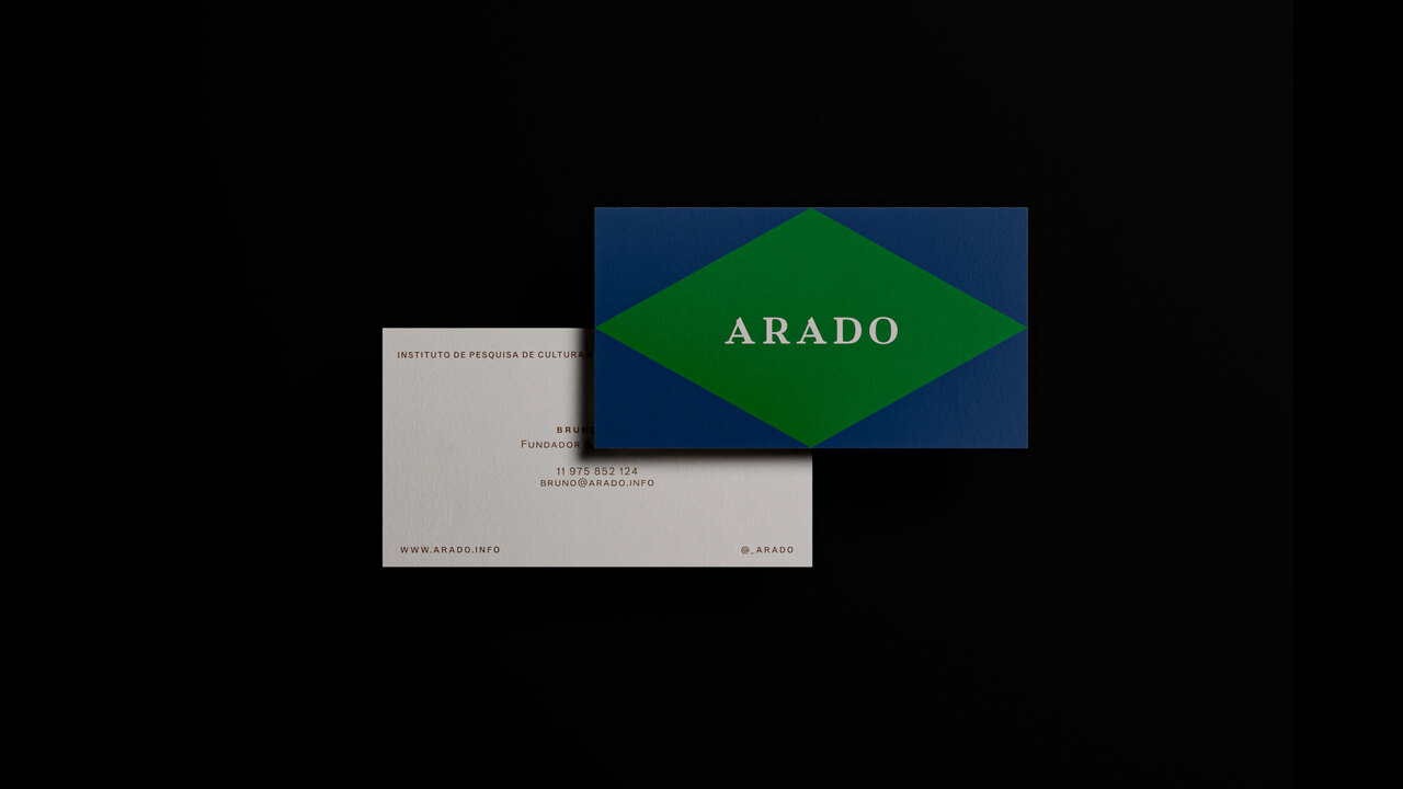 Identidade visual Arado - 2020 - Daó + Giulia Fagundes + Bruno Brito