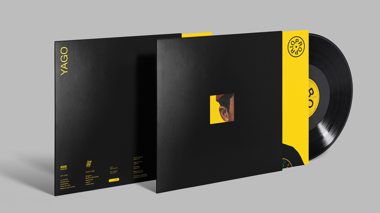 OPROPRIO - 2024 - Projeto Grafico, Design e Direçao de Art Yago Oproprio por Fernando Marar, Pintura por Rodrigo Branco