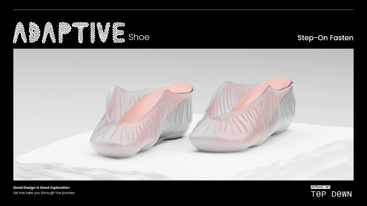 Adaptive Shoe - - 