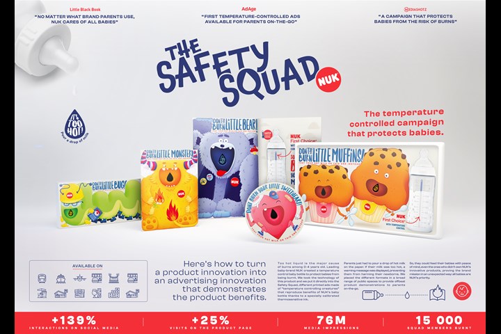  The Safety Squad - Baby bottle - NUK