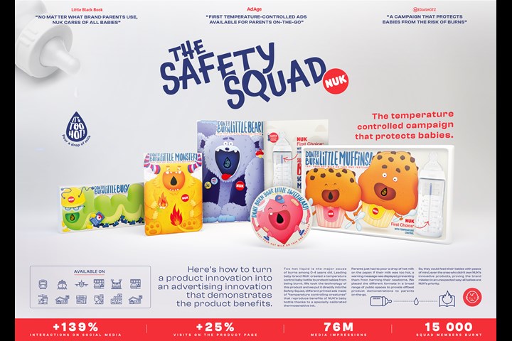 The Safety Squad - Baby bottle - NUK