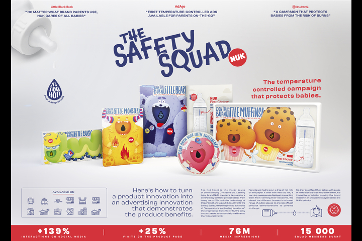  The Safety Squad - NUK - Baby bottle