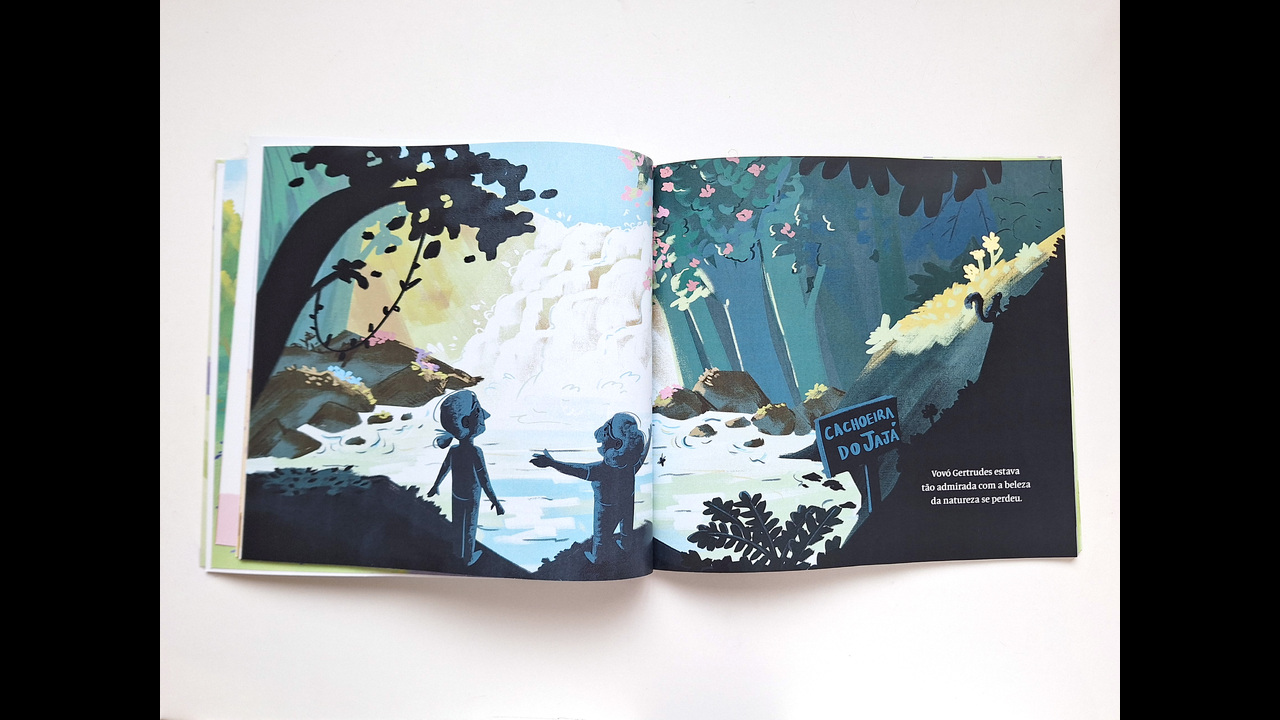 Vovó Gertrudes em Morretes: Redesign do livro infantil ilustrado - 2023 - Marina Mendonça