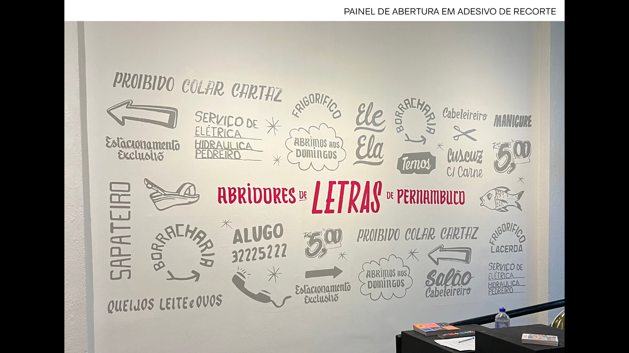 Abridores de Letras de Pernambuco - 2023 - MANDACARU DESIGN + CORISCO DESIGN