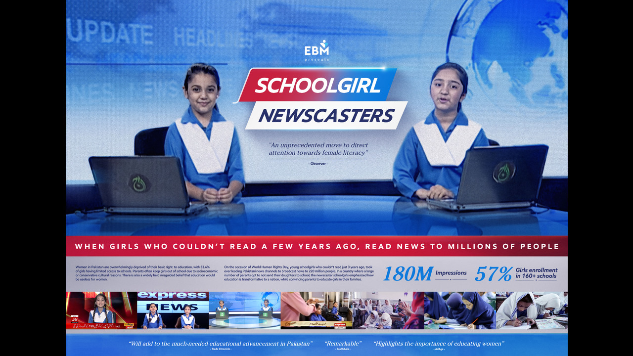 Schoolgirl Newscasters - EBM - Girls' education