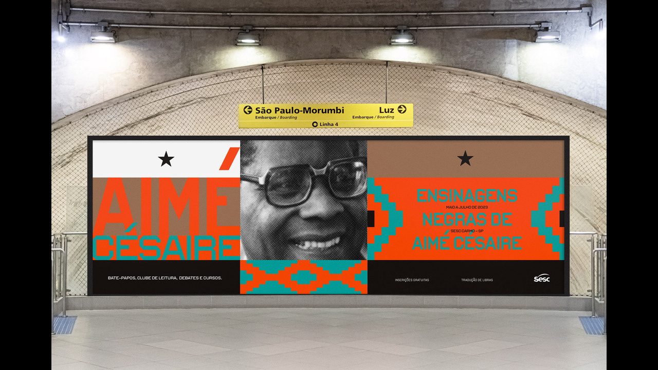 As Ensinagens Negras de Aimé Césaire - 2023 - Dnego Justino