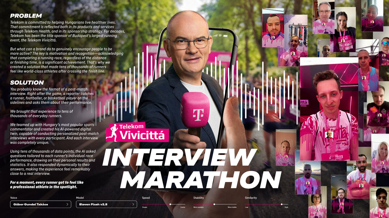 Vivicittá interview marathon - Telekom Vivicittá 2026 - Hungarian Telekom