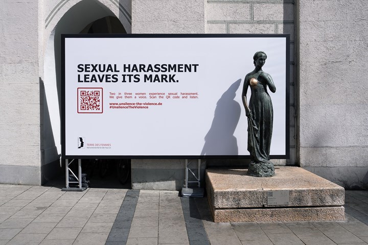 Unsilence the Violence - campaign against sexual violence - TERRE DES FEMMES