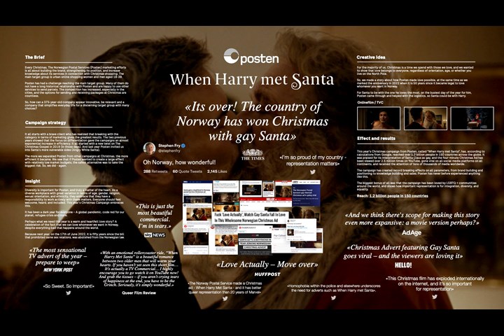 When Harry met Santa - Parcel Deliveries - The Norwegian Postal Service (Posten)