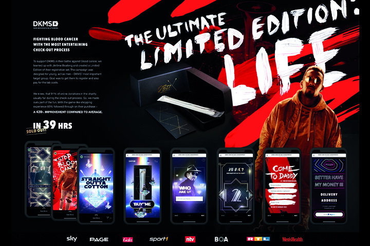 The Ultimate Limited Edition: Life - Support of bone marrow donations - DKMS