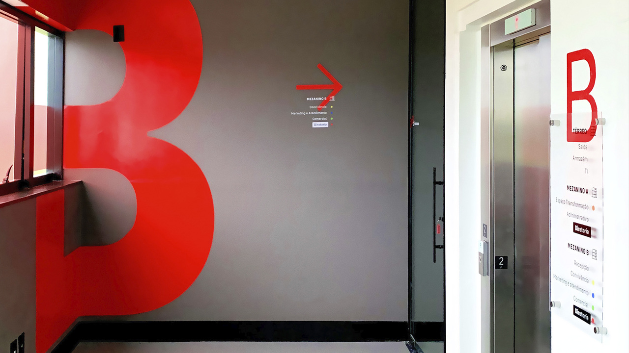 Sistema de Sinalização Corporativa da Intercores - 2022 - 
