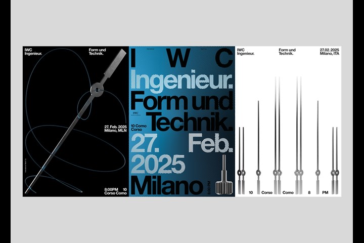 IWC Ingenieur. Form und Technik. Posters. - IWC Ingenieur - IWC Schaffhausen 