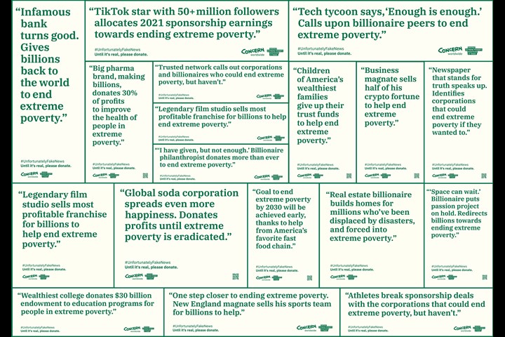 #UnfortunatelyFakeNews - Charity - Concern Worldwide
