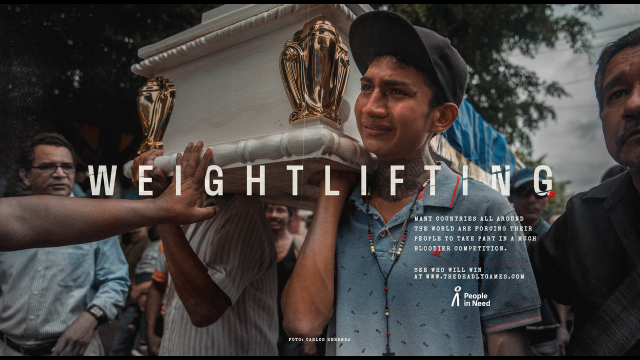 Deadly Games - Awareness campaign - People in Need