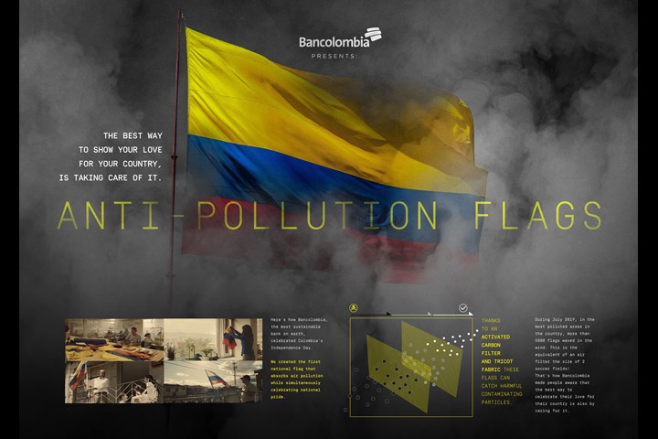 Anti Pollution Flags - Bancolombia - Grupo Bancolombia