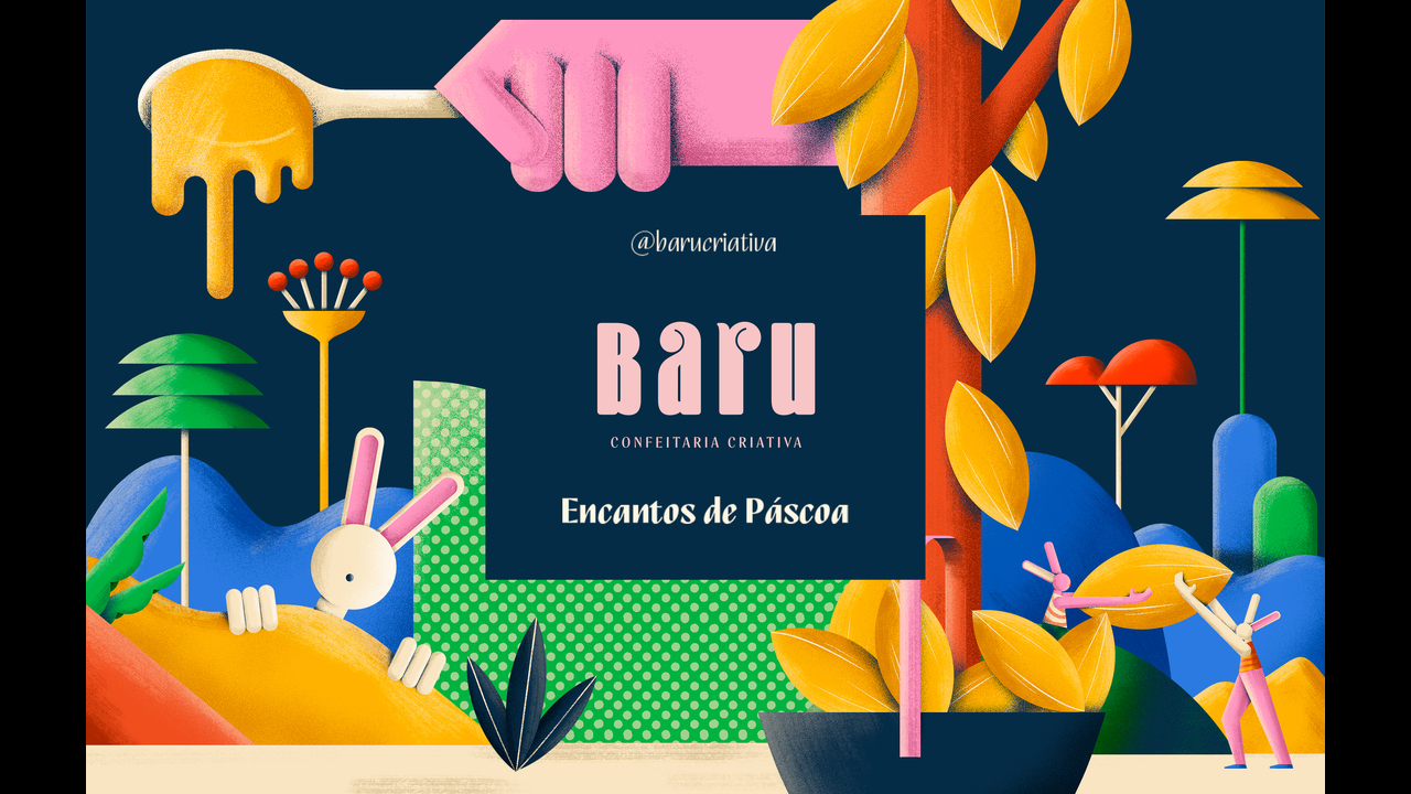 Encantos de Páscoa - Baru - 2020 - Leste