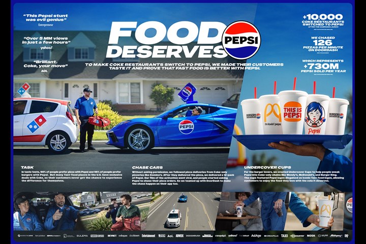 Food Deserves Pepsi - Pepsi - Pepsi