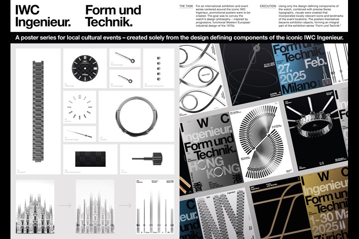 IWC Ingenieur. Form und Technik. Posters. - IWC Ingenieur - IWC Schaffhausen 