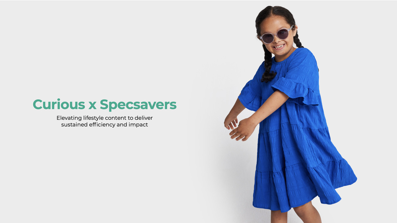 Curious x Specsavers - Curious Productions - We delivered high-impact lifestyle content for Specsavers through a streamlined shoot using hybrid locations and a crew capturing video and photography. Assets were created for cross-platform use, with a real-time review system enabling fast feedback, approvals, and alignment across global teams. Production was cut to 8 weeks, costs reduced by 30%, and 50+ unique assets delivered.