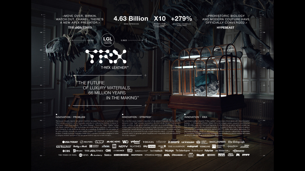 T-Rex Leather - T-Rex Leather - Lab-Grown Leather Ltd. and The Organoid Company