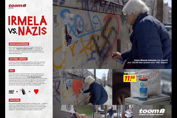 Irmela vs. Nazis - toom brand products - toom DIY market