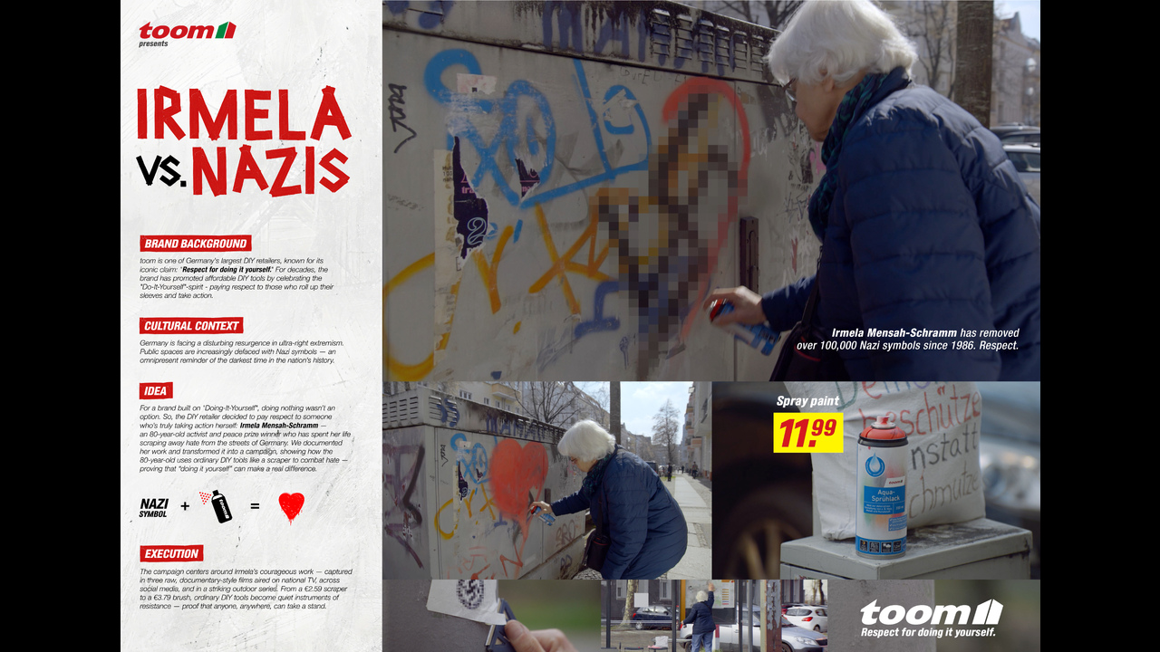 Irmela vs. Nazis - toom brand products - toom DIY market