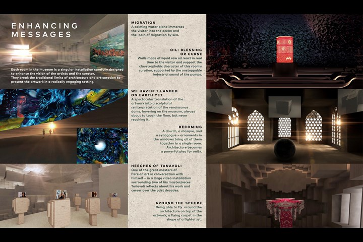 The iii Museum - An Immersive Art Experience for Iranian Artists - Immersive Interactive Intelligent Art Experience - The Mohammed Afkhami Foundation