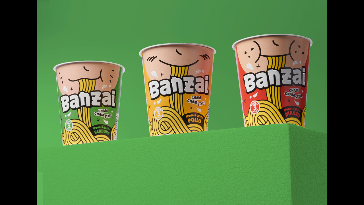 Banzai new pack - Instant noodles - Banzai