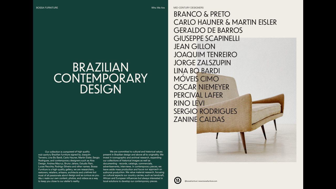 Bossa Furniture - 2024 - U.I.WD.