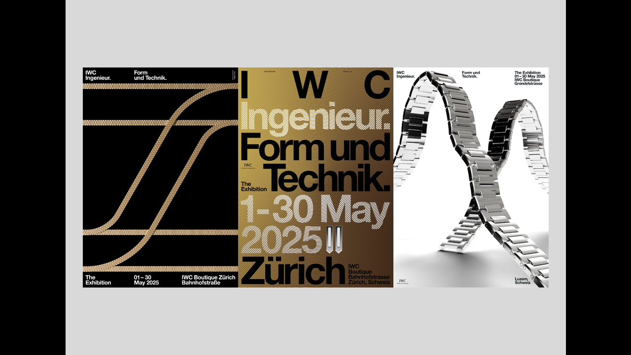 IWC Ingenieur. Form und Technik. Posters. - IWC Ingenieur - IWC Schaffhausen 