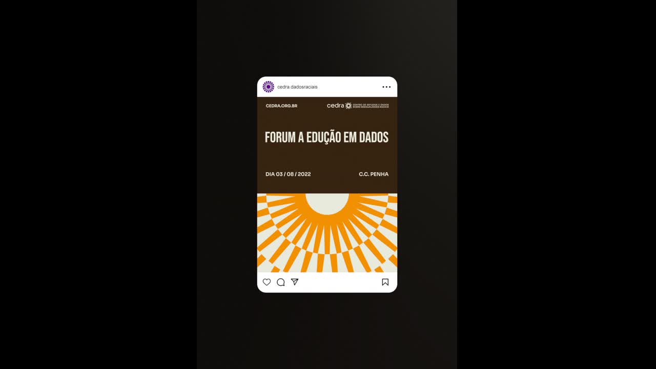 Identidade visual CEDRA – Centro de Estudos e Dados sobre Desigualdades Raciais - 2022 - Daó + Kel