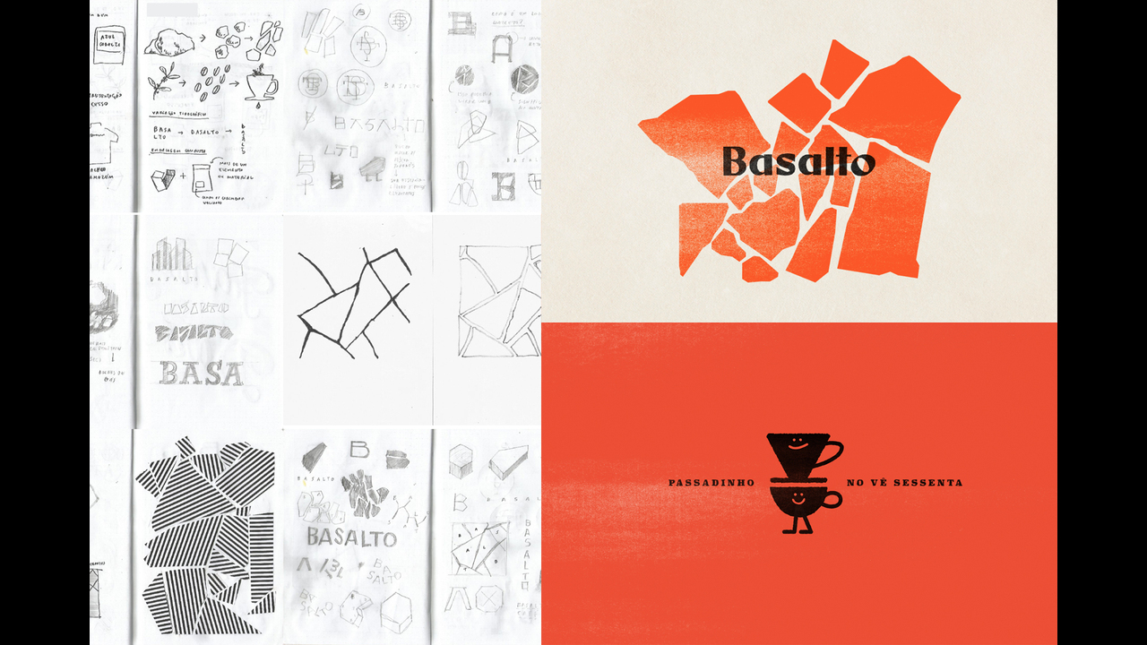Logo Basalto Cafés Especiais - 2020 - Alexandre Fontes