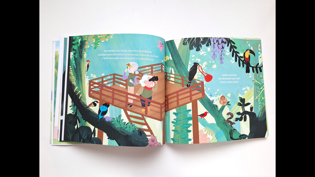 Vovó Gertrudes em Morretes: Redesign do livro infantil ilustrado - 2023 - Marina Mendonça