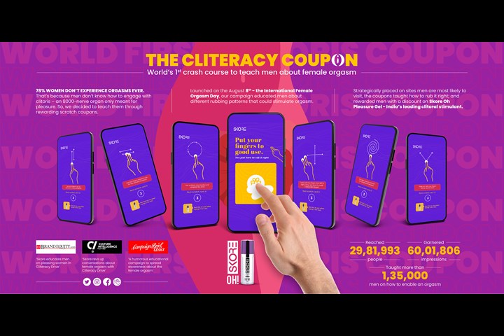 The Cliteracy Coupon - TTK Healthcare - Skore Oh Pleasure Gel