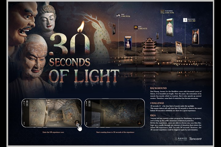 30 SECONDS OF LIGHT - Dunhuang Academy APP - Dunhuang Academy