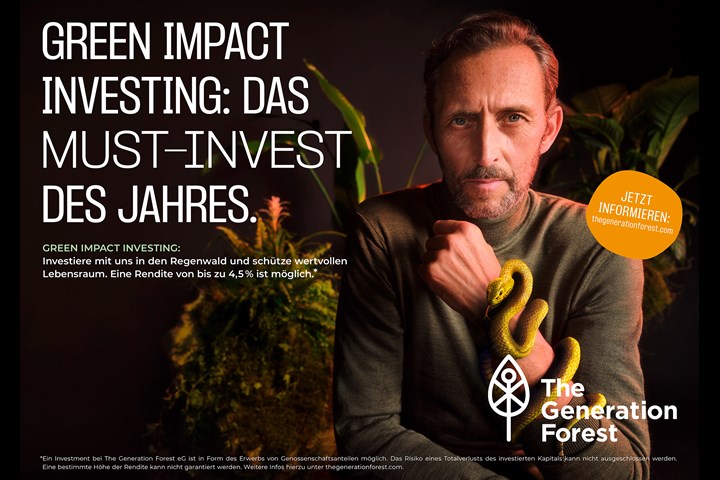 Green Impact Investing - Rainforest reforestation through a cooperative investment product - The Generation Forest
