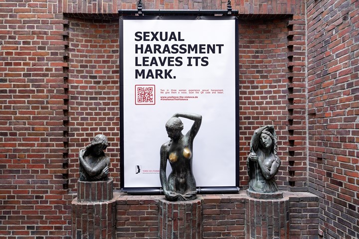 Unsilence the Violence - campaign against sexual violence - TERRE DES FEMMES