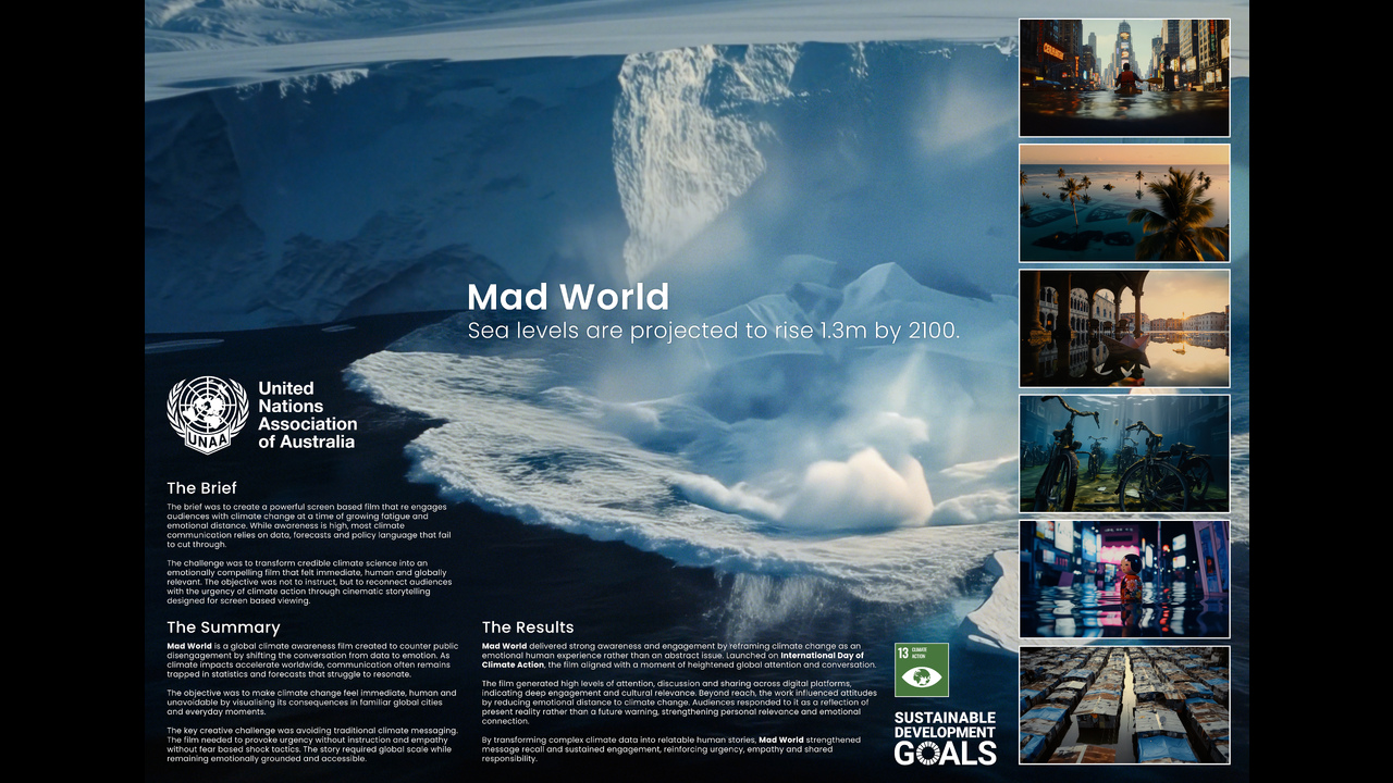 Mad World - Sustainable Development Goals 2030 - United Nations