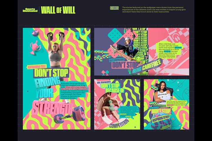 Wall of Will - Female Empowerment - Sport Illustrated Germany