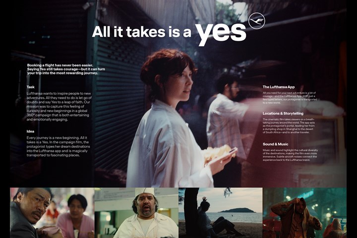 All it takes is a Yes. - Airline - Lufthansa
