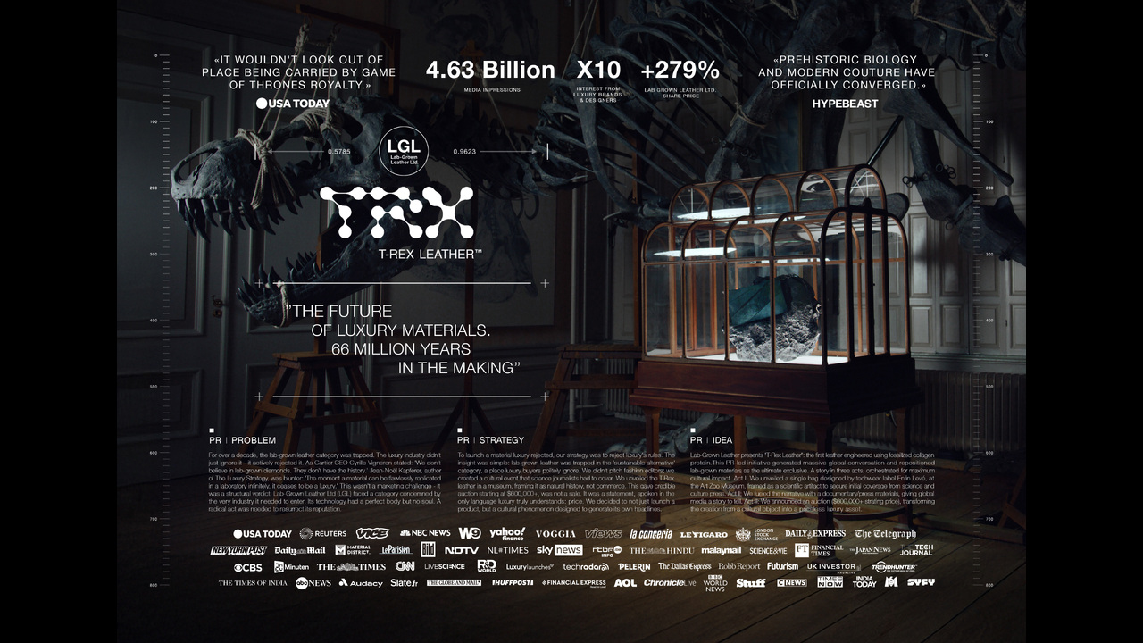 T-Rex Leather - T-Rex Leather - Lab-Grown Leather Ltd. and The Organoid Company